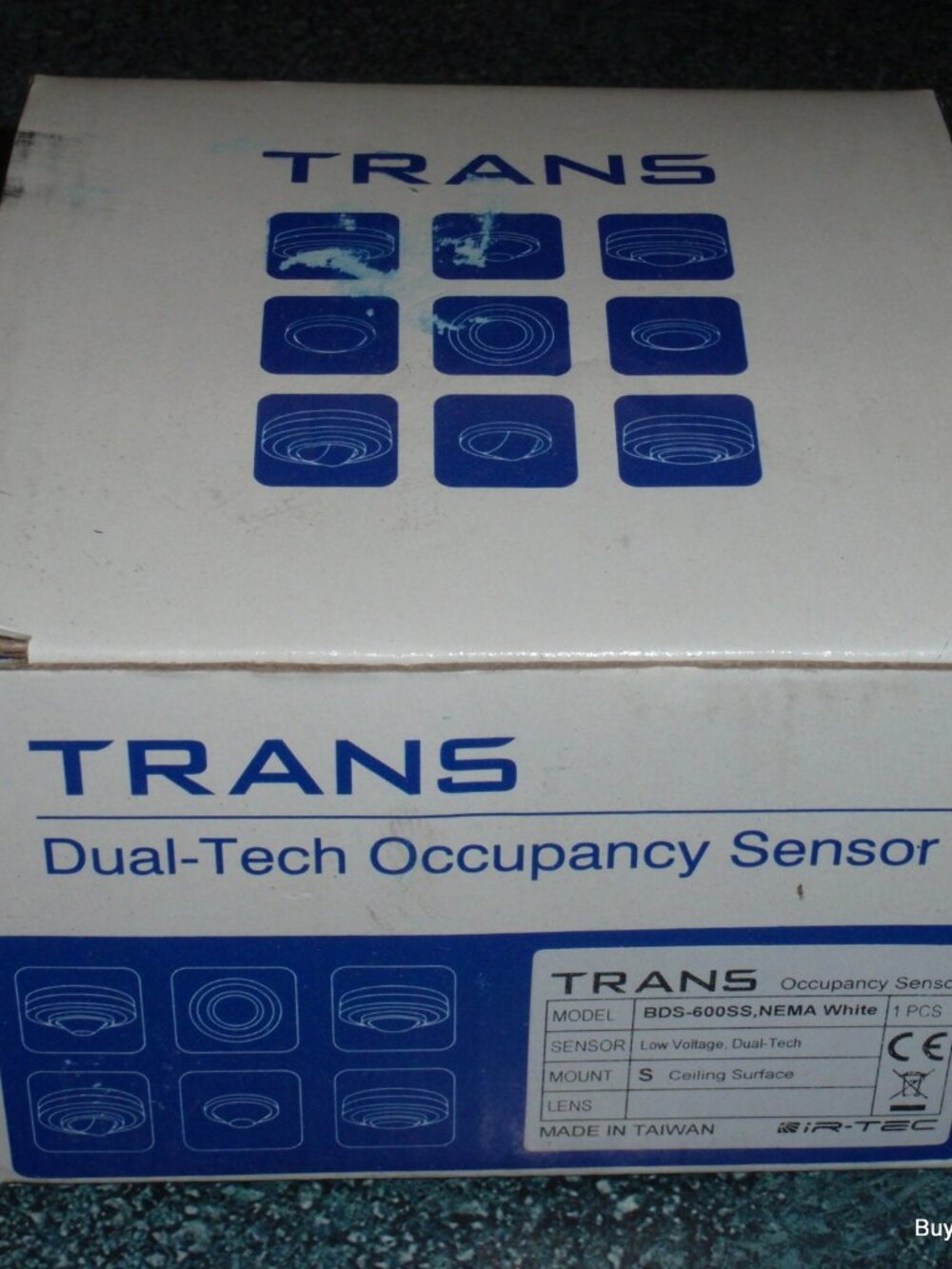 IR-TEC Occupancy Sensor Indoor Ceiling Mount PIR NEMA BDS-600SS B Extra Wide